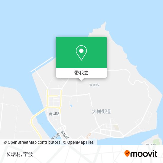 长塘村地图