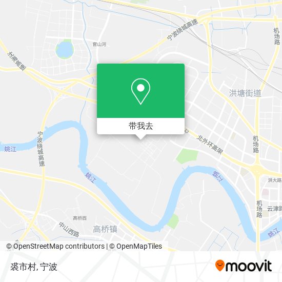 裘市村地图