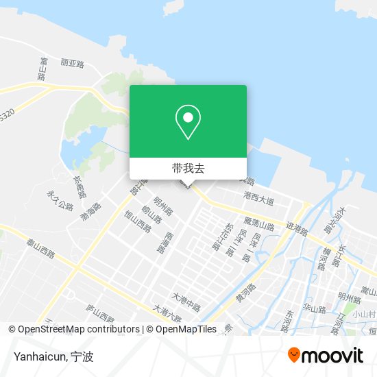 Yanhaicun地图