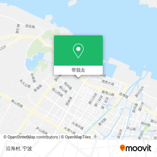 沿海村地图