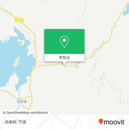 高南村地图
