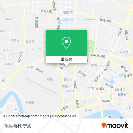 畈里塘村地图