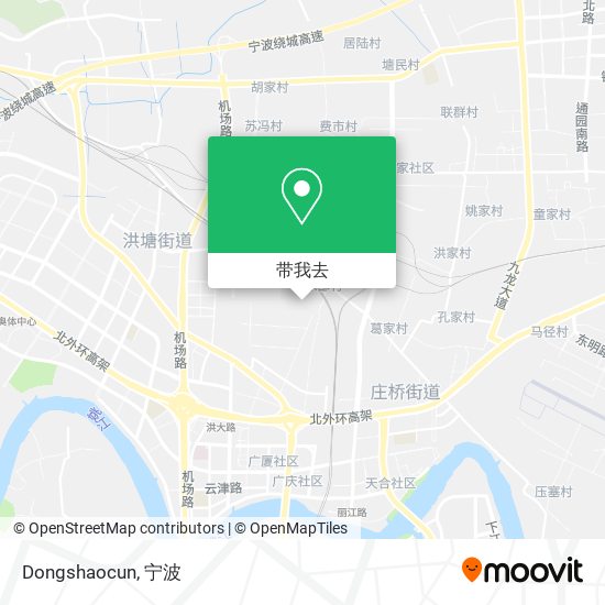 Dongshaocun地图
