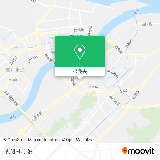 前进村地图