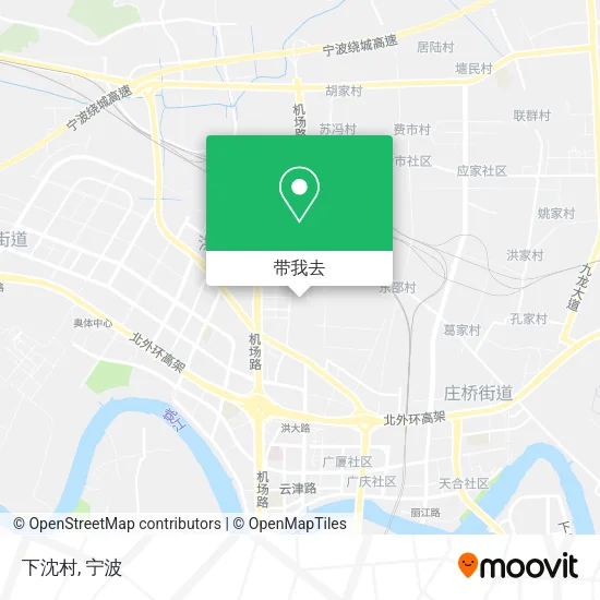 下沈村地图