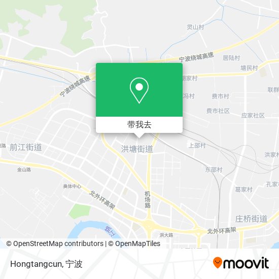 Hongtangcun地图