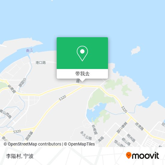 李隘村地图