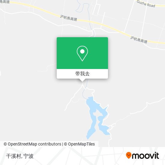 干溪村地图
