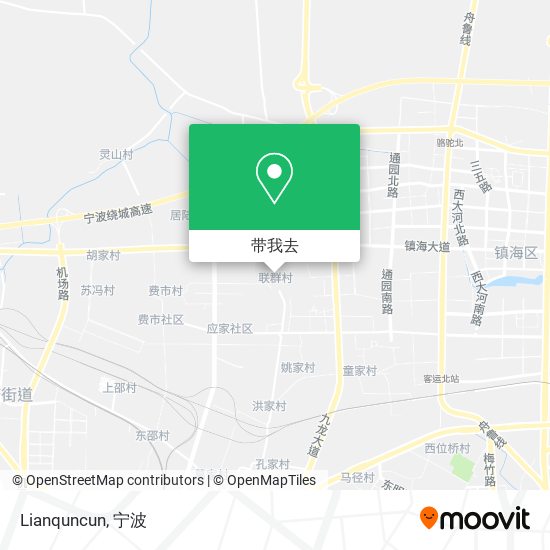 Lianquncun地图
