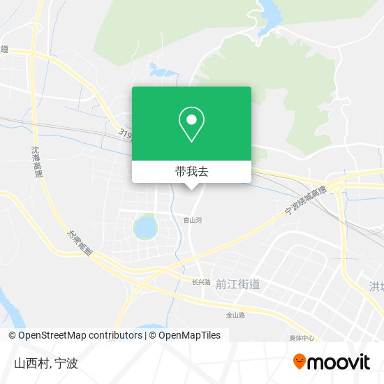山西村地图