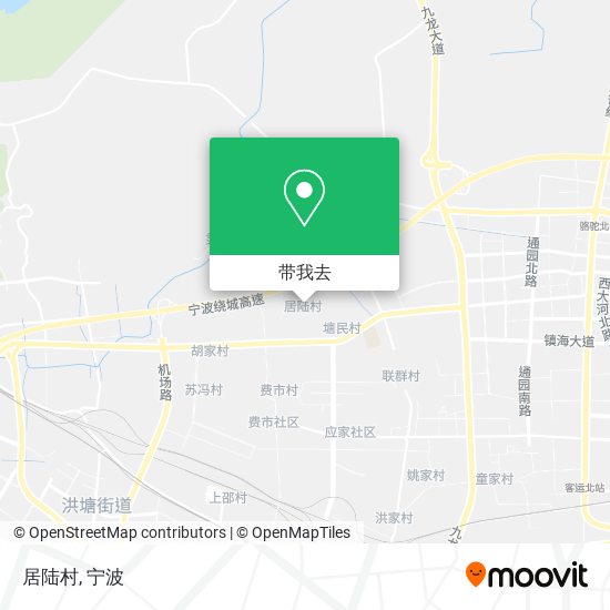 居陆村地图