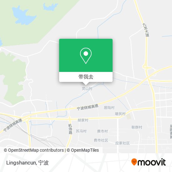 Lingshancun地图