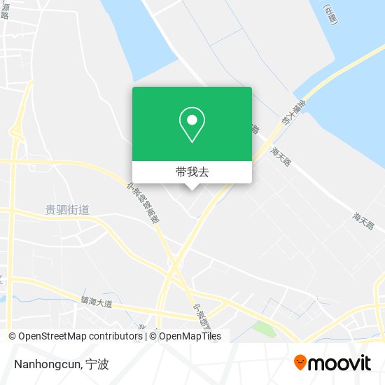 Nanhongcun地图