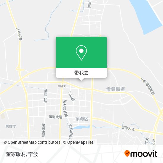 董家畈村地图