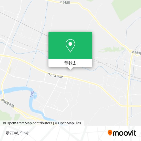 罗江村地图