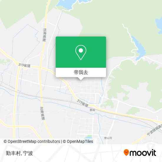 勤丰村地图