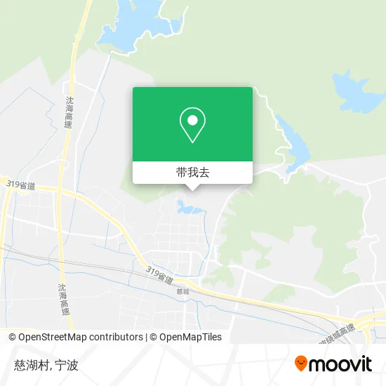 慈湖村地图