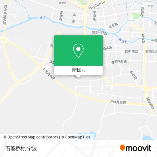 石婆桥村地图