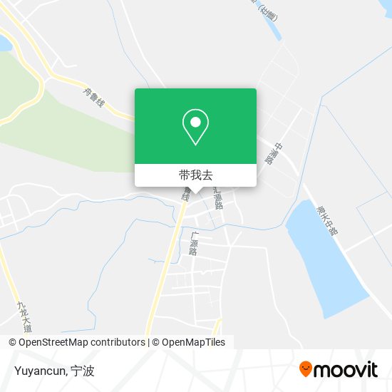 Yuyancun地图