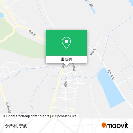 余严村地图