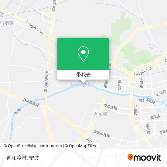 菁江渡村地图