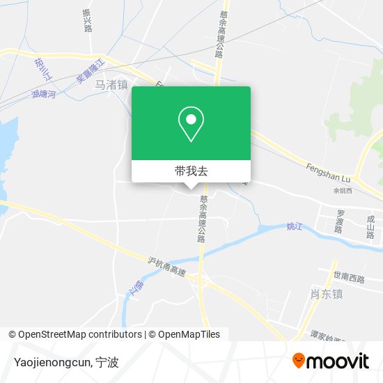 Yaojienongcun地图