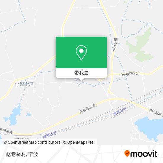 赵巷桥村地图