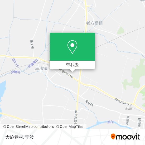 大施巷村地图