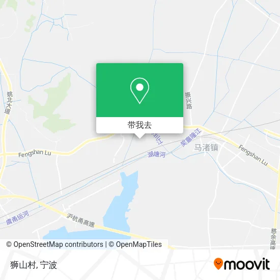 狮山村地图