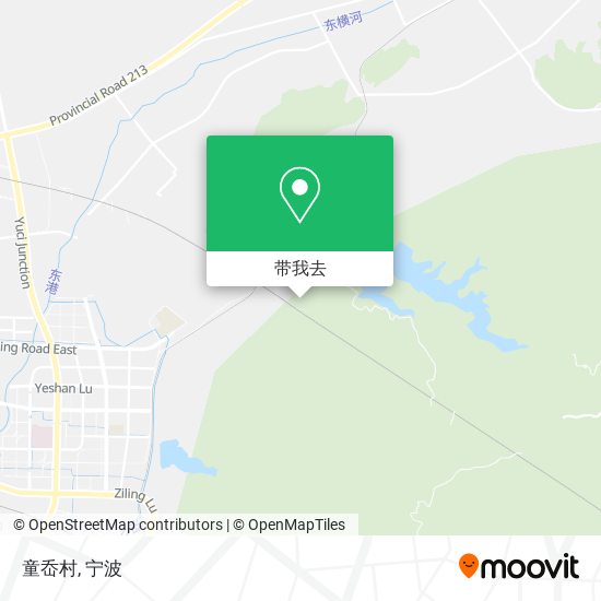 童岙村地图