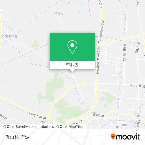 旗山村地图