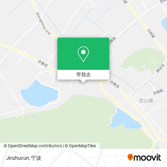 Jinzhucun地图