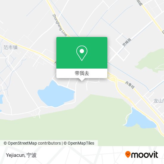 Yejiacun地图