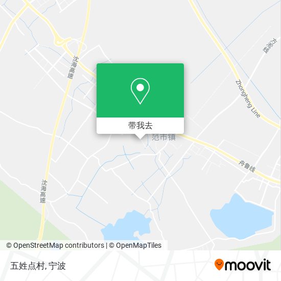 五姓点村地图