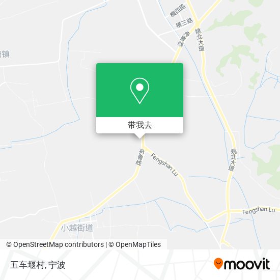 五车堰村地图