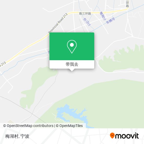 梅湖村地图