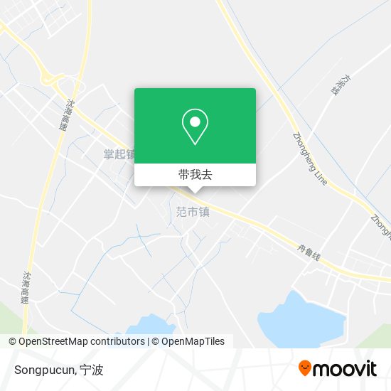 Songpucun地图