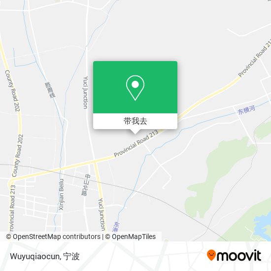 Wuyuqiaocun地图