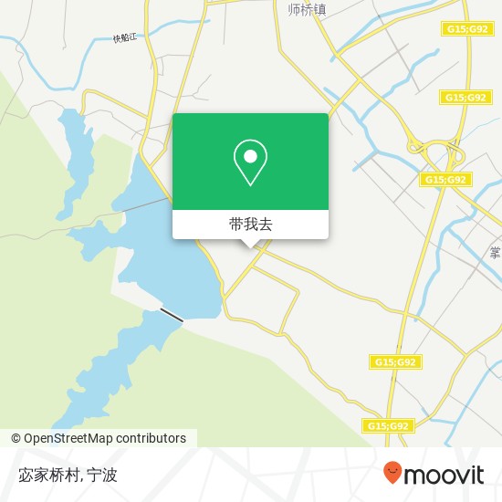 宓家桥村地图