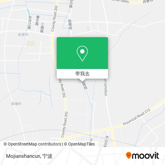 Mojianshancun地图