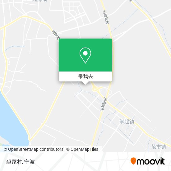 裘家村地图