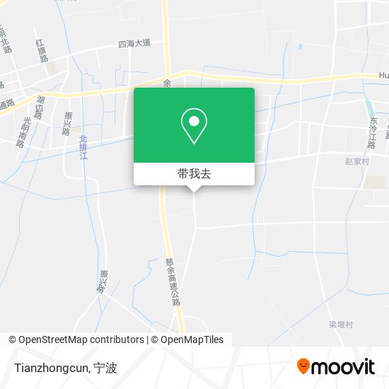 Tianzhongcun地图