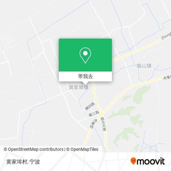 黄家埠村地图