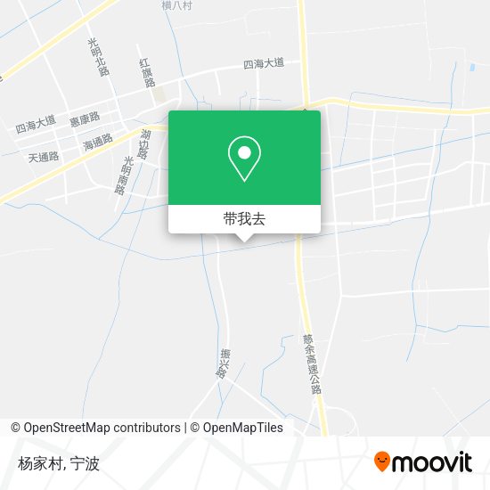 杨家村地图