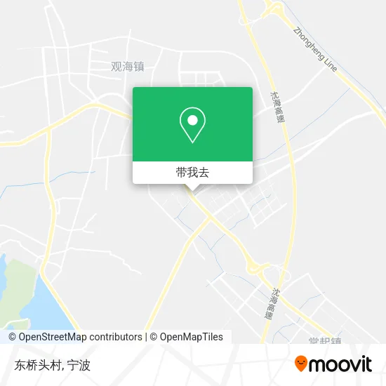 东桥头村地图