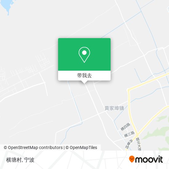 横塘村地图