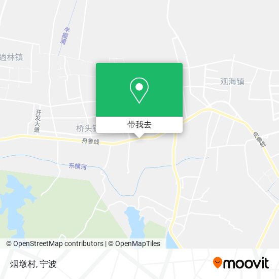 烟墩村地图
