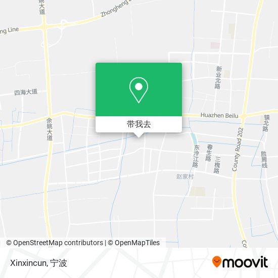 Xinxincun地图