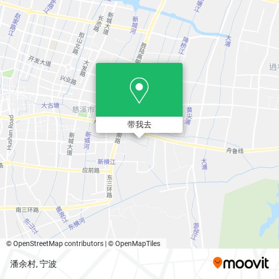潘余村地图