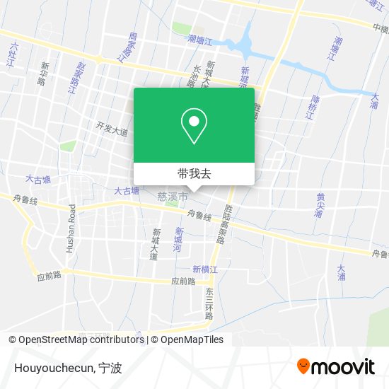 Houyouchecun地图